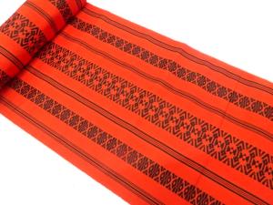 アンティーク　博多　八寸帯地反物